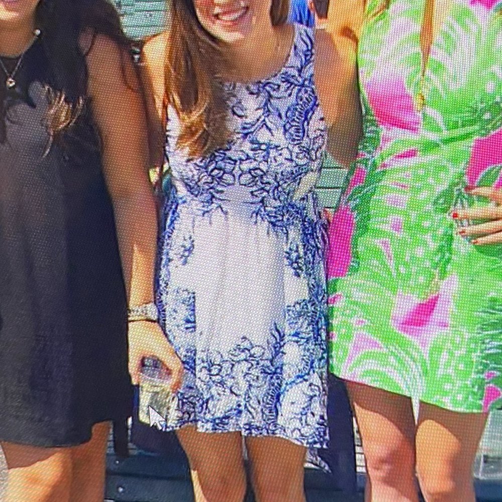 Free People High Low Summer Dress, Cotton with Sexy Lace Open Back, Size XS